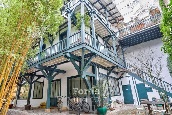 Paris 10ème – Canal Saint-Martin – Beau 2 Pièces atypique