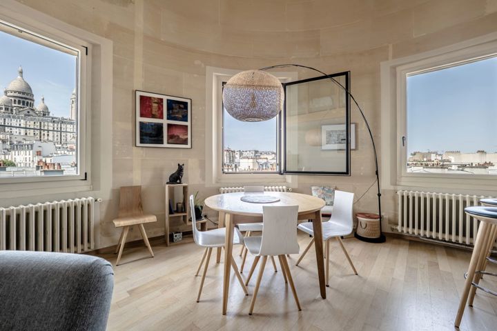 PARIS 18ème – MONTMARTRE – NID PERCHE AVEC VUES