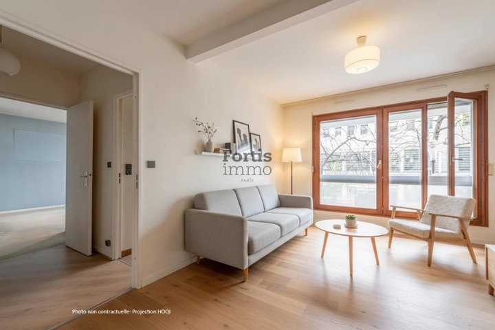 PARIS 4 – PORT DE L&rsquo;ARSENAL – BASTILLE – 2 PIECES A RENOVER