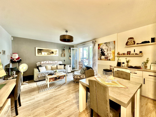 VAUJOURS – APPARTEMENT 2PIECES DE 48.10M² -BALCON DE 7.5M²