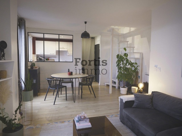 PANTIN – Appartement T2, dernier étage, entièrement rénové