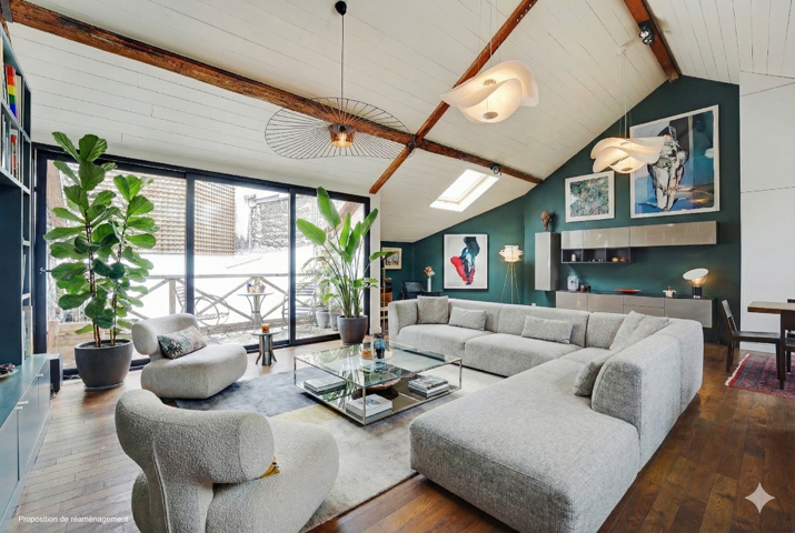 Paris 9ème – Nouvelle Athènes – Maison/Loft 7 pièces terrasses