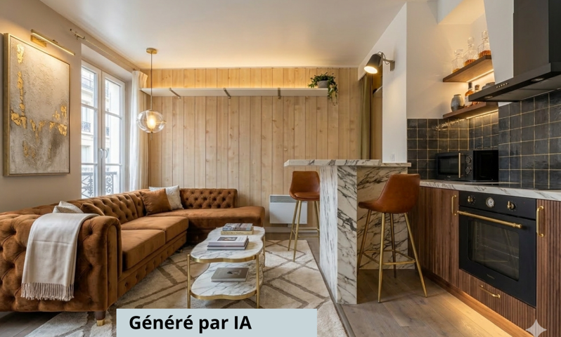 LEVALLOIS-PERRET – ANATOLE FRANCE – APPARTEMENT DE  33,76 M2