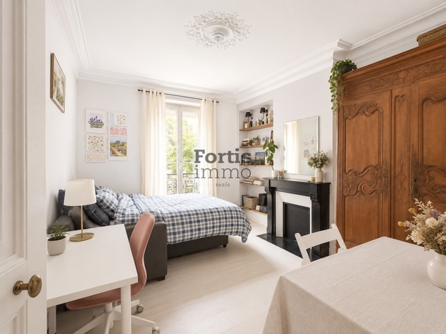 PARIS 14 – CHARMANT DEUX PIECES DE 44m², OPTIMISÉ EN ETOILE