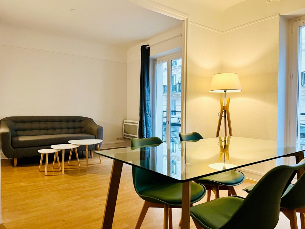 Appartement 3 pièces – 1 chambre – Paris 18ème