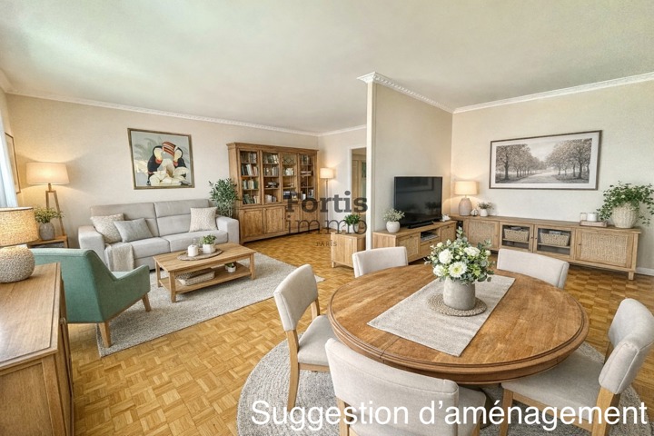 CHAMPIGNY-SUR-MARNE – APPARTEMENT 88M2 BALCON PARKING &amp; CAVE