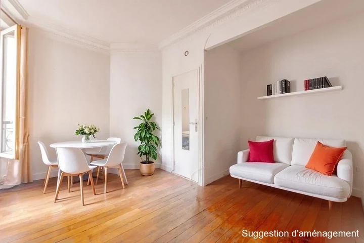 PARIS 14 – ALESIA PLAISANCE –  STUDIO 22,30 M² AU CALME