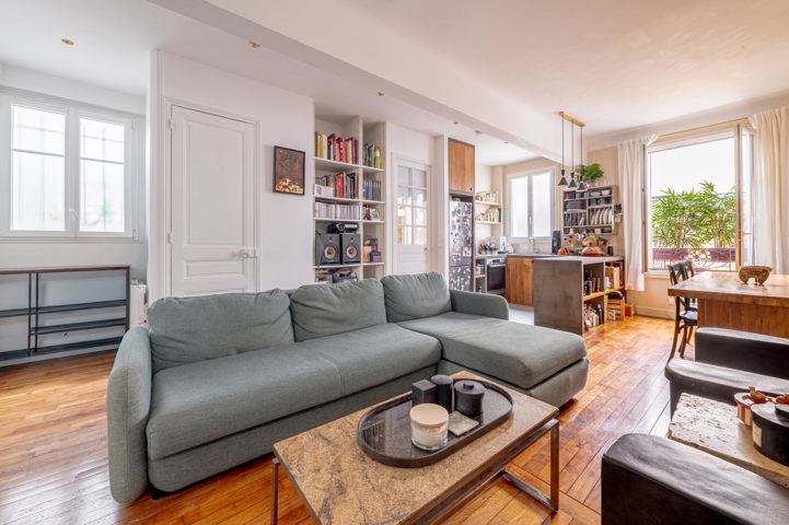 PARIS 11 – QUARTIER DE LA ROQUETTE – 2 PIECES 47,13 M²