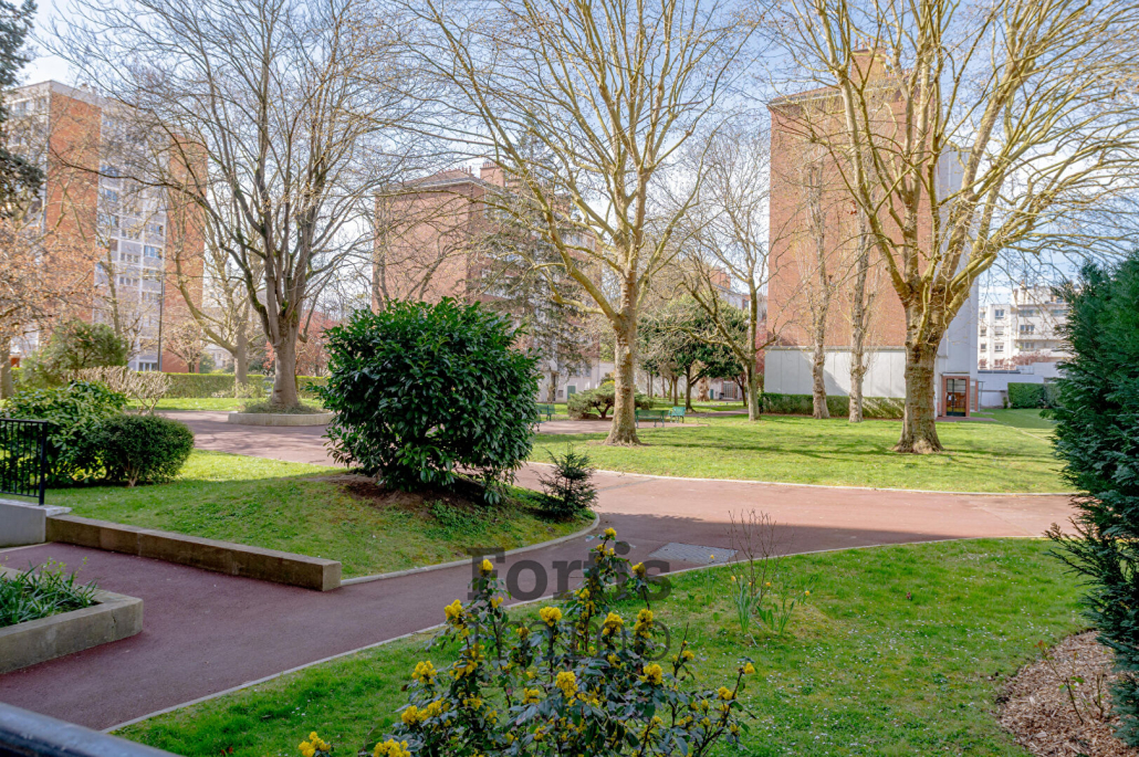 BOULOGNE-BILLANCOURT-  2 pièces meublé de 44.38 m² en rez-de-jardin