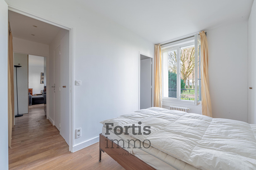 BOULOGNE-BILLANCOURT-  2 pièces meublé de 44.38 m² en rez-de-jardin