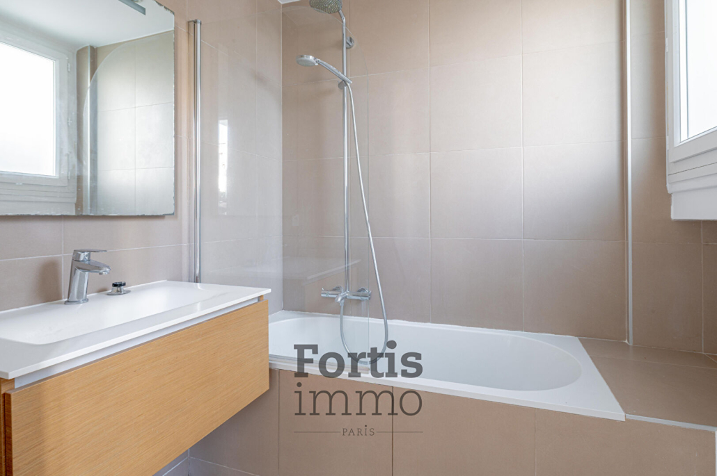 BOULOGNE-BILLANCOURT-  2 pièces meublé de 44.38 m² en rez-de-jardin