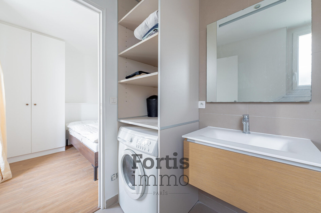 BOULOGNE-BILLANCOURT-  2 pièces meublé de 44.38 m² en rez-de-jardin