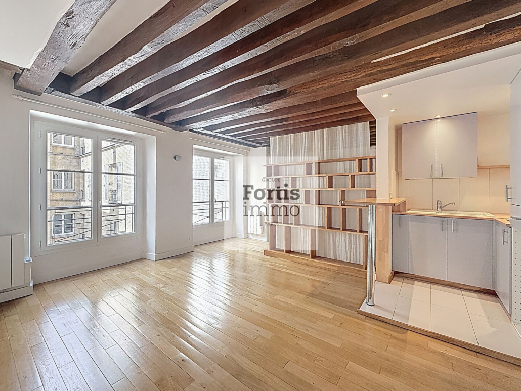 Paris 1 pièce – Bourse de Commerce- Studio de 33.11 m2