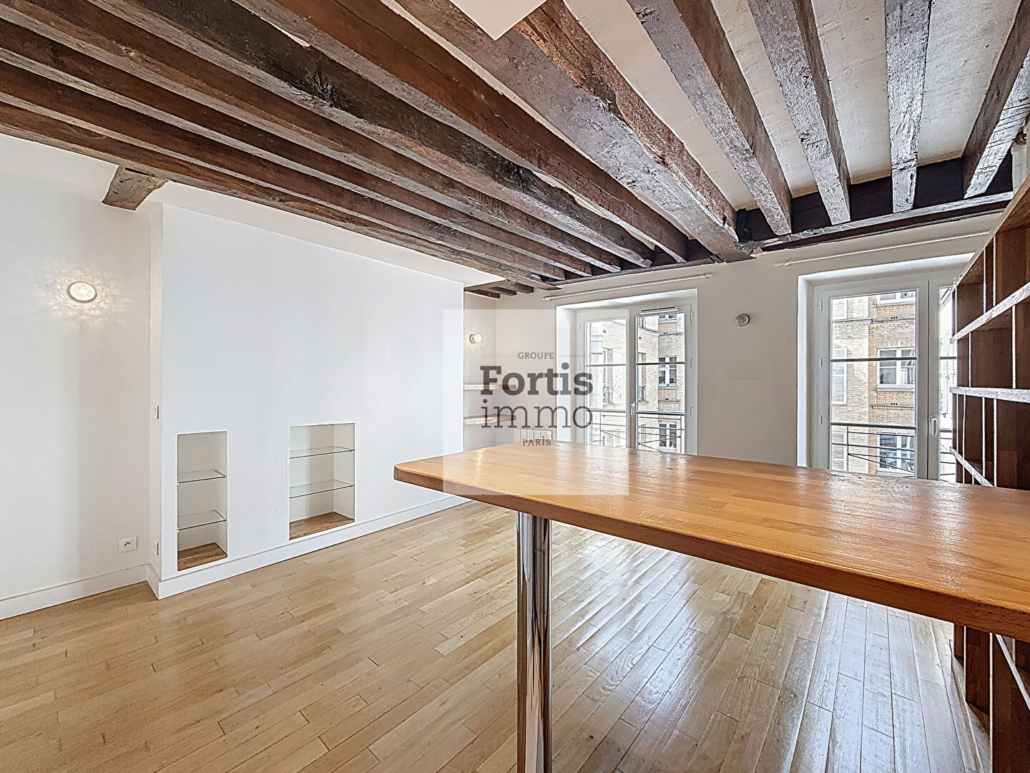 Paris 1 pièce – Bourse de Commerce- Studio de 33.11 m2