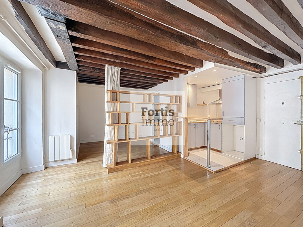 Paris 1 pièce – Bourse de Commerce- Studio de 33.11 m2