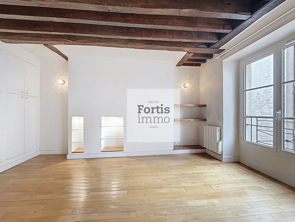 Paris 1 pièce – Bourse de Commerce- Studio de 33.11 m2