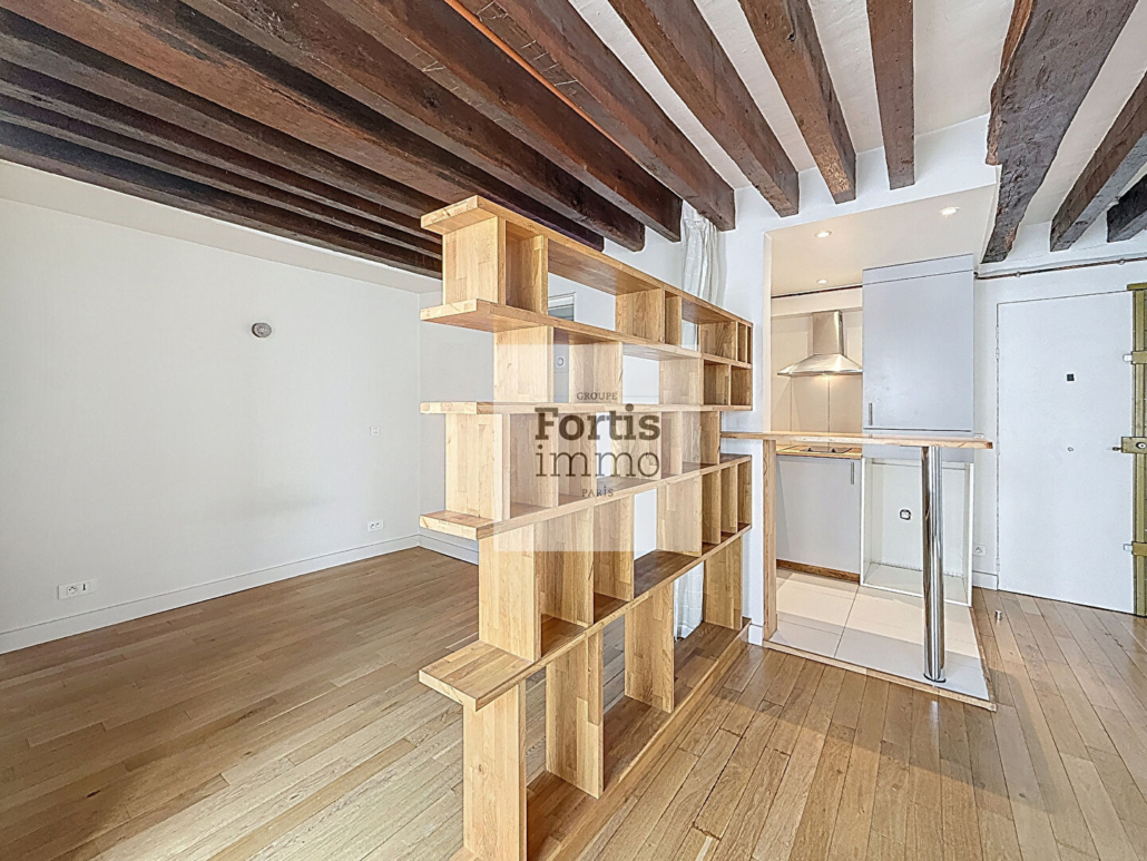 Paris 1 pièce – Bourse de Commerce- Studio de 33.11 m2