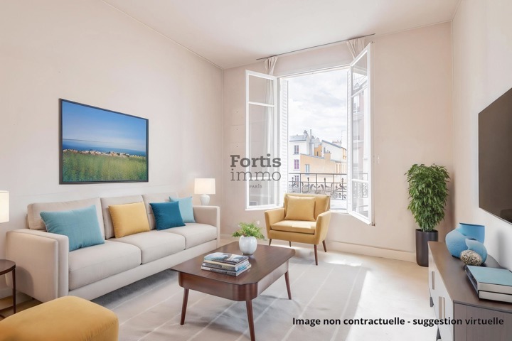 PARIS 11 – RUE DE LA FONTAINE AU ROI – 2 PIECES DE 30,75M²