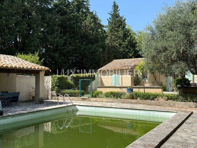 MAUSSANE-LES-ALPILLES – VILLA 3 PIECES A AGRANDIR – PISCINE