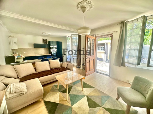 MONTMORENCY-MAISON/APT  DE 46,83M² AVEC JARDIN &amp; PARKING