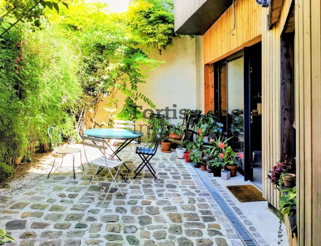 PARIS 20 – CHARONNE – MAISON D’ARCHITECTE 6 PIECES -TERRASSE