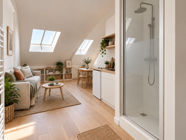 PARIS 16 – VICTOR HUGO / ETOILE – STUDETTE 11,20M² CARREZ –